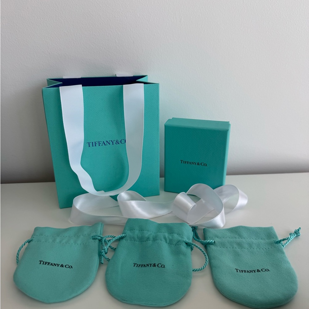 Tiffany & Co. Turquoise Set with White Accents